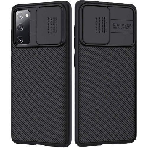 Samsung Galaxy S20 FE 5G Phone Case, Nilkin Case with Camera Cover and Liquid Silica Soft Shockproof Protection