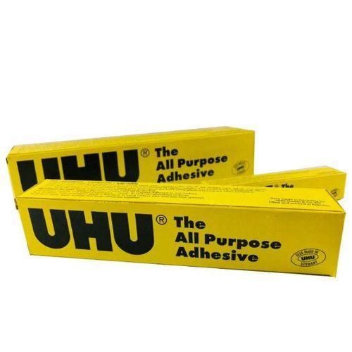 UHU Glue All Purpose Adhesive Glue - Fabric/Craft/Ceramic/Rubber/Cloth Multipurpose Extra Strong Clear