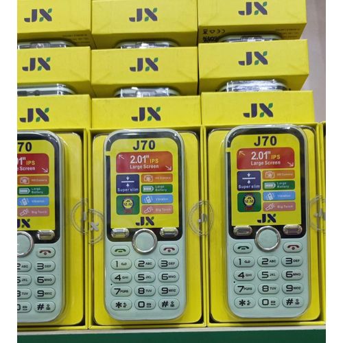 J70 Feature Phone – 2.01" Large Screen, Big Battery, Torch Light