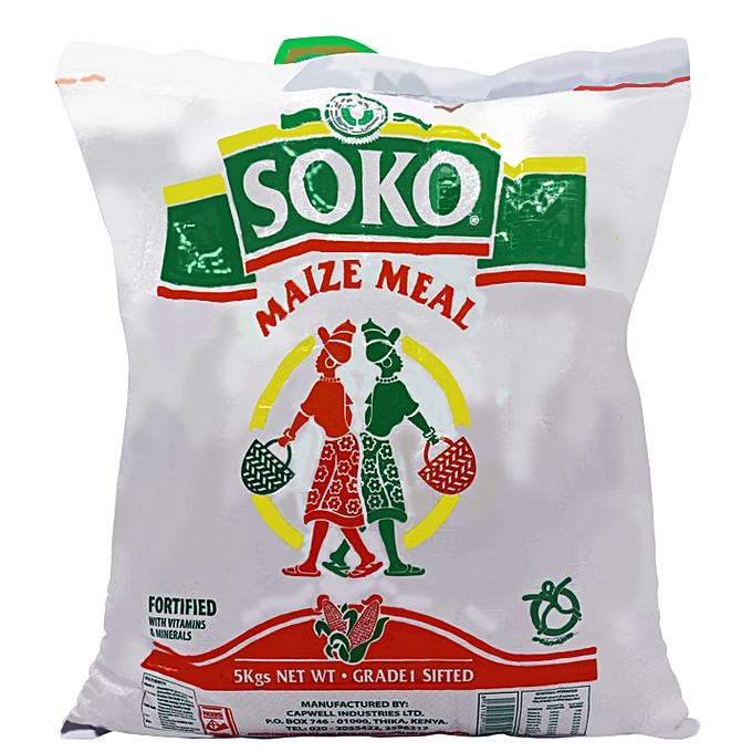Soko Maize Meal Fortified With Vitamins And Minerals 5kg Best Price 
