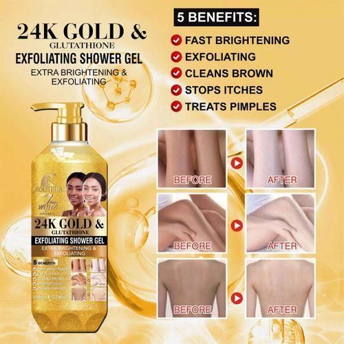 Kiss Beauty 24K Shea Butter Shower Cream 1000 ml.