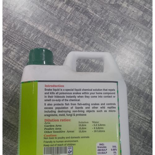 Snake control solution