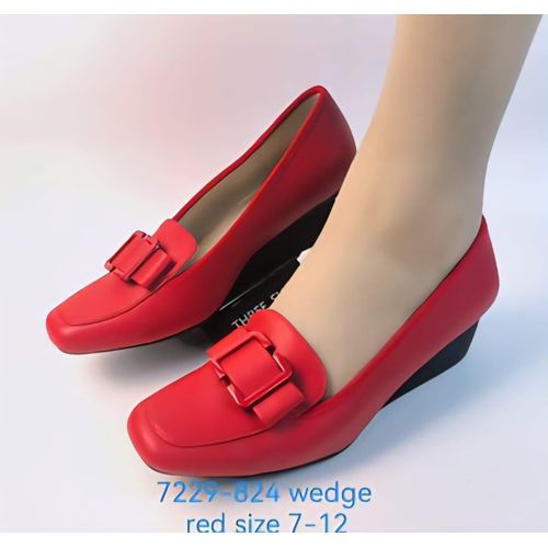 Ladies Quality Threeshow Low Heel