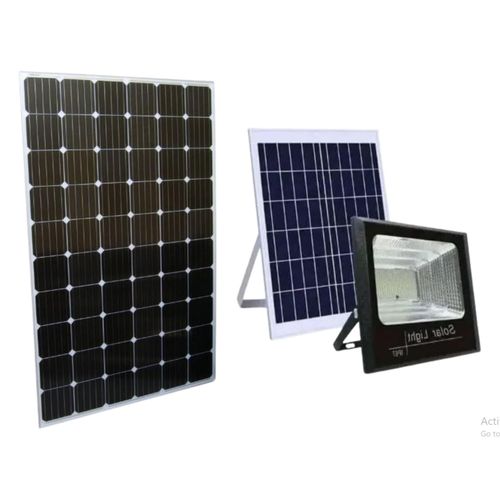 300 Watts solar panel Monocrystalline All Weather solar panel +Free 50 Watts solar floodlight