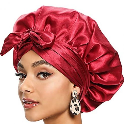Reversible Satin Bonnet