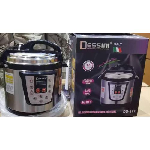 6L Electric Pressure Cooker 1000W