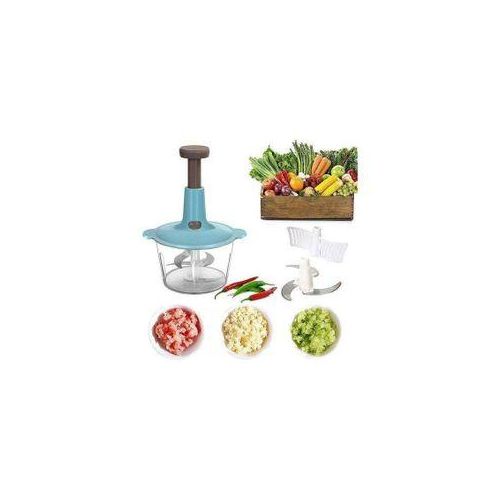 Hot Selling 1.5L Food Processor Chopper, Manual Food Processor, Sharp Blades Chopper, Mixer Cutter For Onion, Salad, Tomato, Garlic, Large Vegetable & All In One Solution For Fruits,nuts,herbs