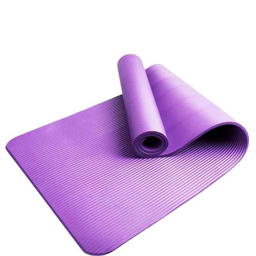 Yoga Mat All Purpose Non-Slip Exercise 10mm purple