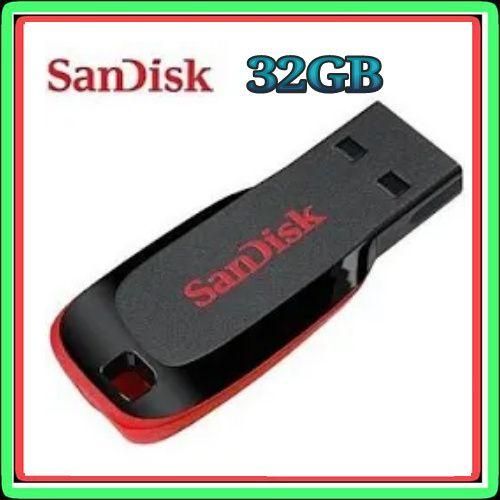 32 GB Flash Disk -Black Red