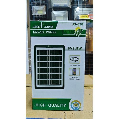 JSOT USB Solar Charger Portable USB Solar Panel Charger 38W Solar Power Panels For Camping Hiking Travel Outdoor Mobile Phone