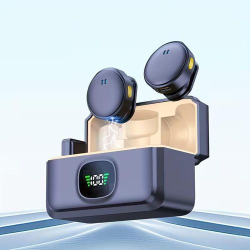 Dual Magnetic Wireless Button Microphone