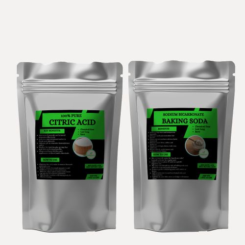 Baking Soda(Sodium Bicarbnate) + Citric Acid - 1kg Each ,for health, home, and beauty