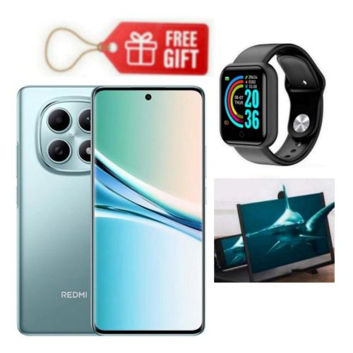 Redmi Note 15, 6.77", 256GB + 8GB RAM (Dual SIM), 5800mAh , Green + Magnifier & Smart Watch