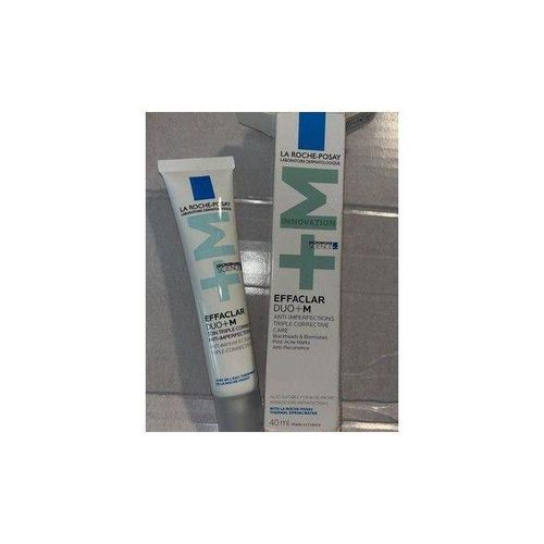 La Roche-Posay Effaclar Duo(+) Moisturiser – Anti-Acne Spot Treatment Cream for Oily, Acne-Prone Skin with Niacinamide & Salicylic Acid – 40ml