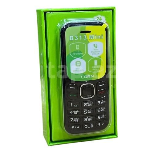 B313 Mini, 1.3 HD Display, Camera Support, 800mAh, FM Radio, Dual Sim - Black