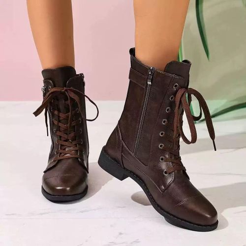 Classic Walker Boots Dark Brown