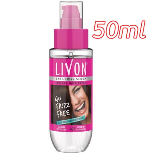 ANTI-FRIZZ Hair Serum for Smoothening & Nourishing ALL Hair Types jm