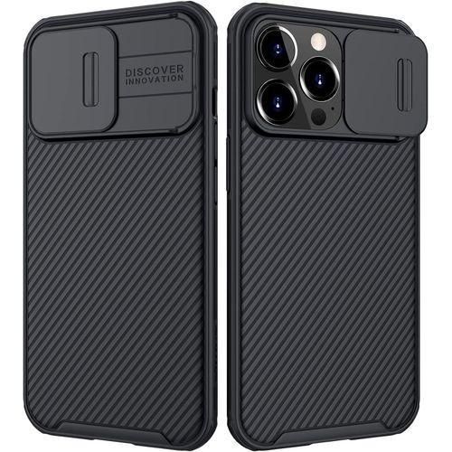 Nillkin CamShield Pro for iPhone 13 Pro Case with Slide Camera Cover for Lens & Privacy Protection, Military Grade Shockproof Phone Case for iPhone 13 Pro 6.1 Inchs Black