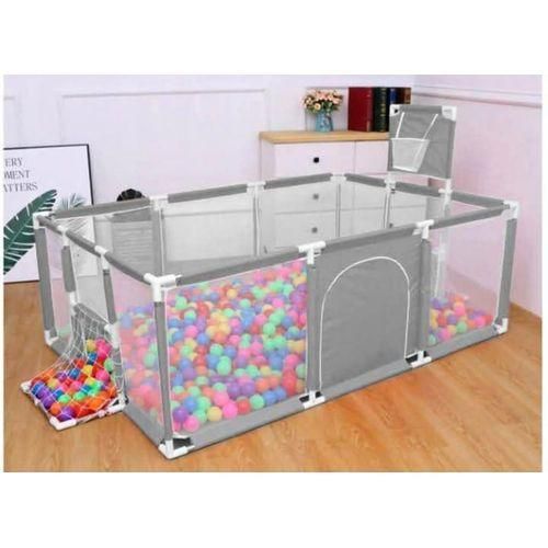Grey Rectangular Playfence