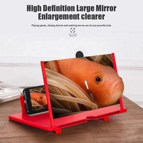 Universal 10 Inch 3D screen magnifier Video Display Enlarged Phone Holder Bracket Desktop Stand Mobile Phone Screen Magnifier