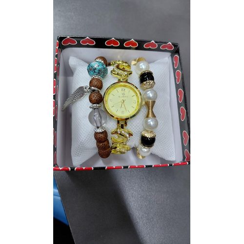 Luxury 3-in-1 watch gift.