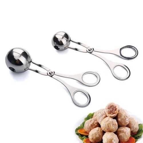 Stainless steel Meatball Maker Tool Clip Round Rice Ball Shaper Spoon Meatball Making Mold Non Stick Stuffed Kitchen