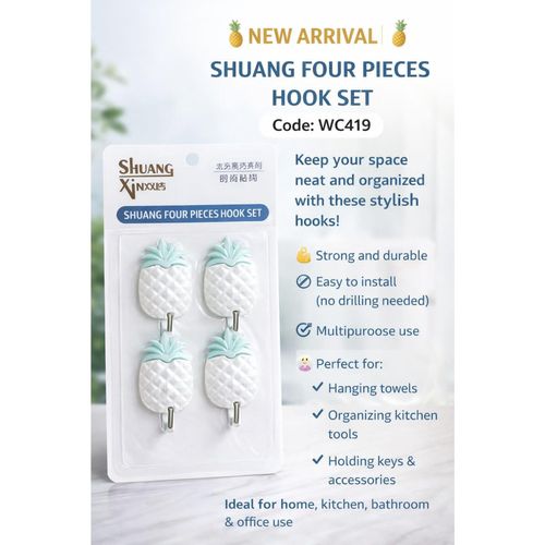 Shuang Four Pieces Hook Set