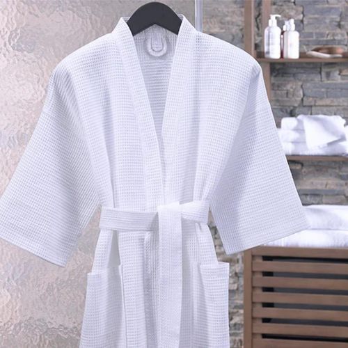 Cotton Waffle bathrobe