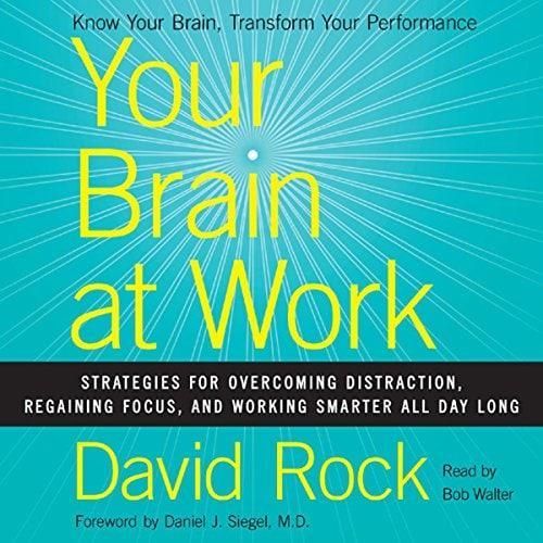 Your Brain at Work Strategies for Overcoming Distraction Regaining Focus and Working Smarter All Day Long Book by David Rock