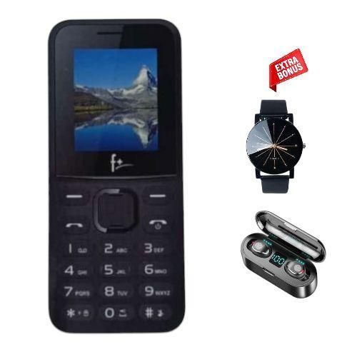 f 170L Dual Sim 177inch 600mAh FM Radio - Black