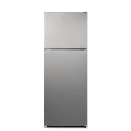138 L FRIDGE Double Door Refrigerator Top Mounted Freezer 2 Star Energy Rating Direct Cool Deodorizer-Smell Buster - INOX LINE BRUSH