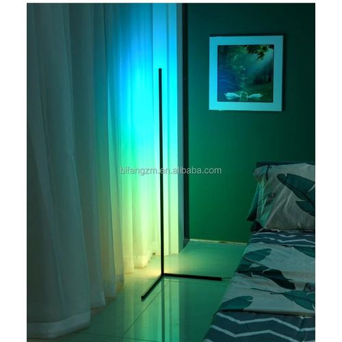 Corner Floor Lamp LED Corner Lamp With App And Remote Control RGBICW 16 Million DIY Colors 68 Scene Music Sync Color Changing Smart Ambient Light For Living Rooms Bedrooms And Gaming Rooms