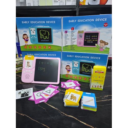 Big Kids Educational Card Reader & Writing Pad – Learning Toy for Reading & Writing