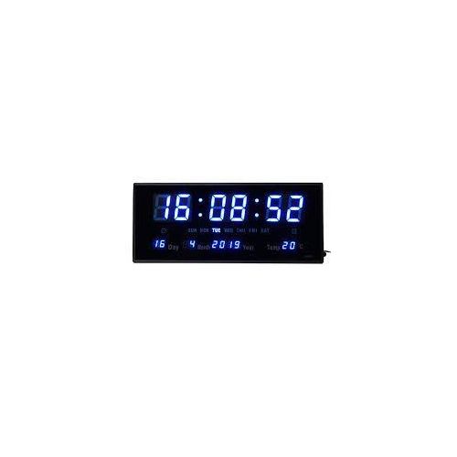Modern LED Digital Wall Clock Smart Time, Date & Temperature Display
