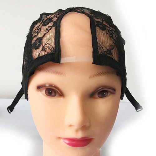 Wig making cap Lace wig cap, with Lace and adjustable strands, Lace wig cap