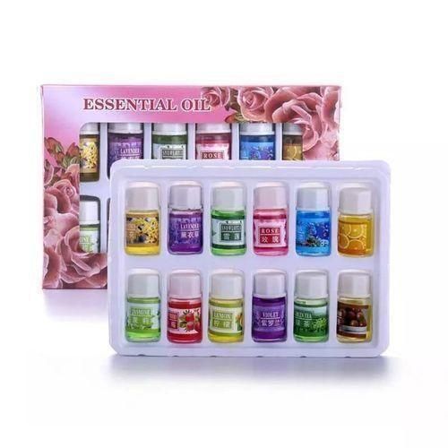 12pc/Set Body Beauty Essential Oil Water Soluble For Humidifier Air Purifier Incense Aromatherapy