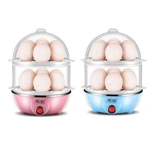 Share this product Boiler Double Layer Multifunction Electric Egg Boiler Automatic Off Egg Cooker Poacher Steamer Egg Poacher Egg Maker