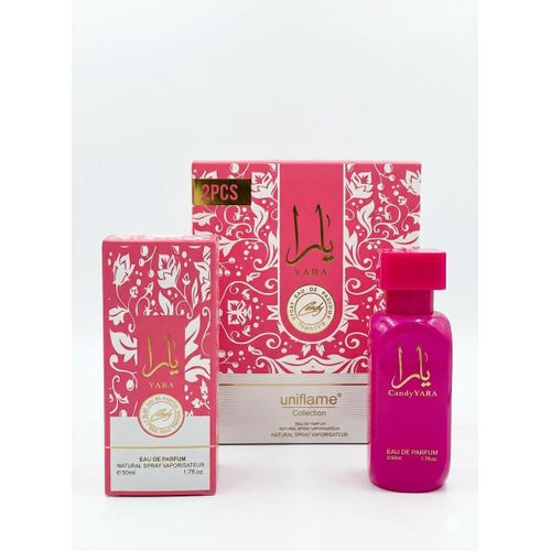 Lattafa Sweet Yara Candy - 2-Piece Set - EDP for Women - 50ml x 2