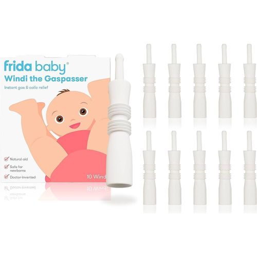FridaBaby Windi Gaspasser for Babies 0 Months Pack of 10 colic