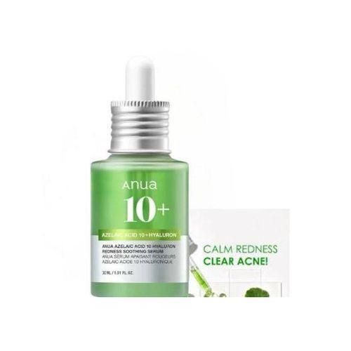 10 Azelaic Acid 10 Hyaluron Serum Hydrates Treats Calms Acne Rosacea Soothes Redness Irritations Fades Acne Marks Hyperpigmentations Spots Smooths Soften Evens Skin Tone Glows