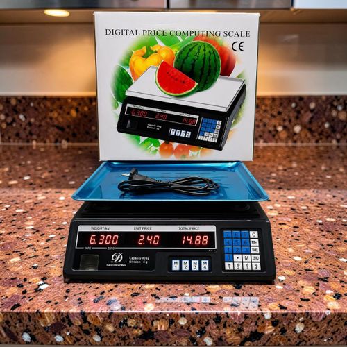 Tare Function Automatic Zeroing ACS 40 Upto 40Kgs Computerized Electronic Weight and Price Computing Digital weighing scale