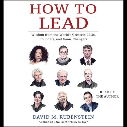 How to Lead Book by David Rubenstein
