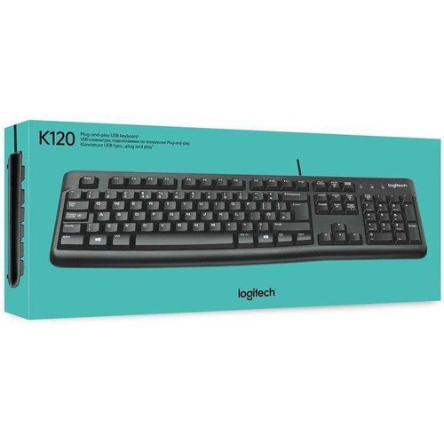K120 Wired USB Standard Computer Keyboard