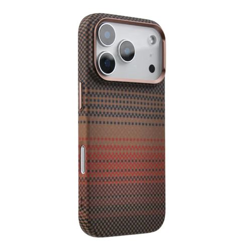 For iphone 17 Pro Max case cover carbon fibre texture free air compatible with Magsafe wireless charging