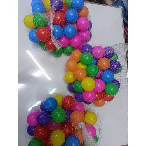 Soft Pressure Balls 50pcs â Colorful, Safe & Durable Play Balls for Kids, Swimming Pools, Ball Pits & Bouncing Castles