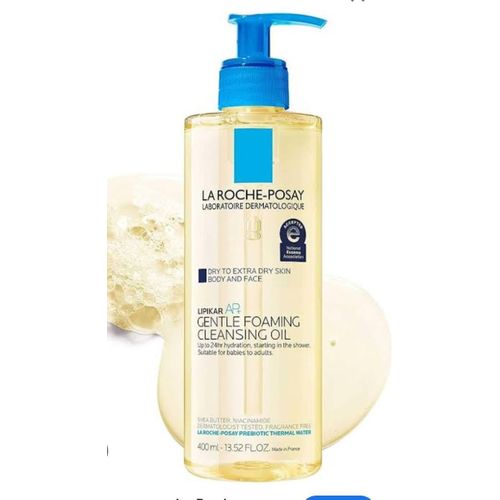 Lipikr Ap Genthe foaming cleansing oil Foaming Cleanser dry to exra dry body and face with shea butter-400ml