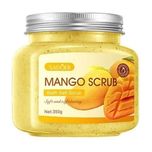 SADOER Mango Exfoliating Bath Salt Body Scrub â€“ Revitalizing & Hydrating Skin Care with Natural Mango Extracts