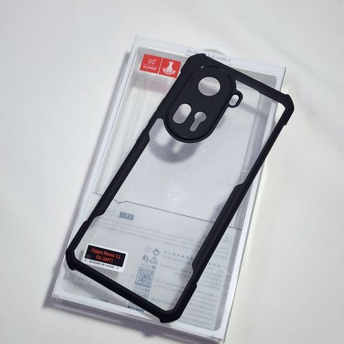 XUNDD Military-Grade Shockproof Clear Case for Oppo Reno 11 – Slim Fit, Anti-Drop Protection, Transparent Design