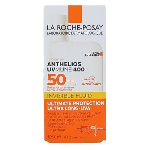 Anthelios UVMUNE 400 Invisible Fluid Facial Sunscreen SPF 50+