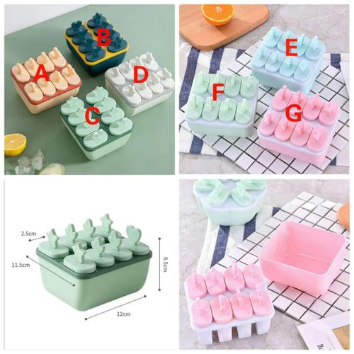 8pcs Ice pop Mould
